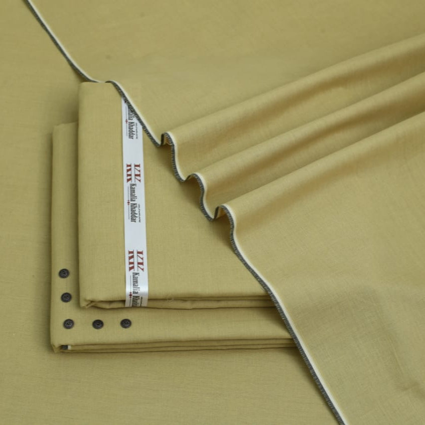 Elegant Sand Beige Khaddar